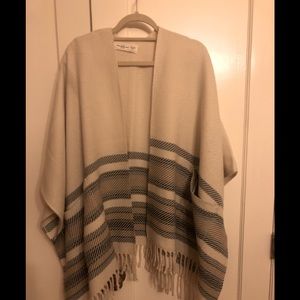 Abercrombie and Fitch Shawl Cape
